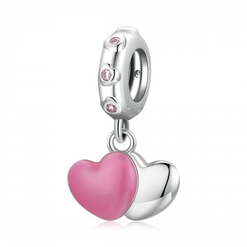 Doble amor colgante estilo Pandora - SCC2006