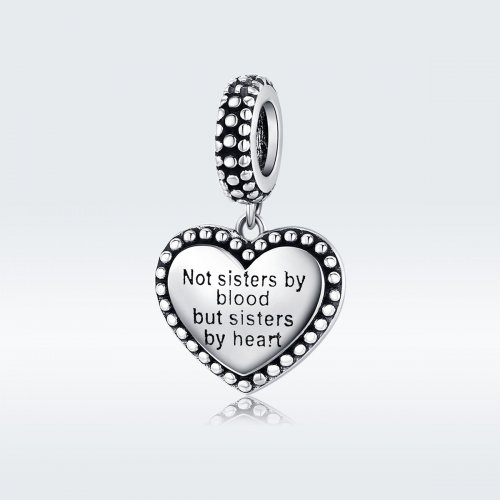 Colgante Bestie plateado estilo Pandora - SCC1396