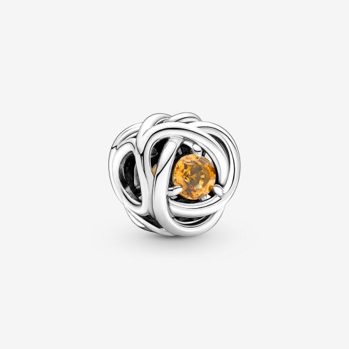PANDORA Charm de Círculo Eterno de Miel de Noviembre - 790065C04