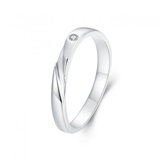 Anillo sencillo estilo PANDORA - BSR524 - Haga click en la imagen para cerrar