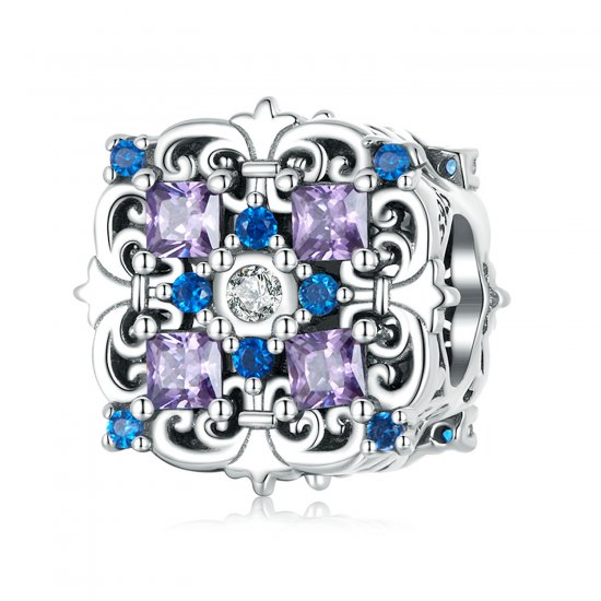 Cuentas con patrón retro estilo PANDORA - BSC618 - Haga click en la imagen para cerrar