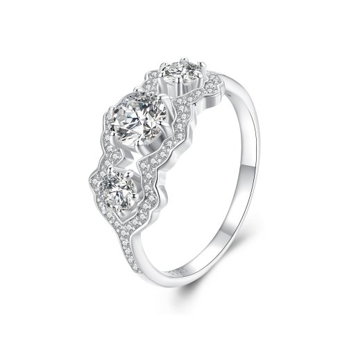 Anillo de estrella brillante estilo PANDORA - BSR584