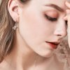 Pendientes colgantes de abeja de plata estilo Pandora - SCE149