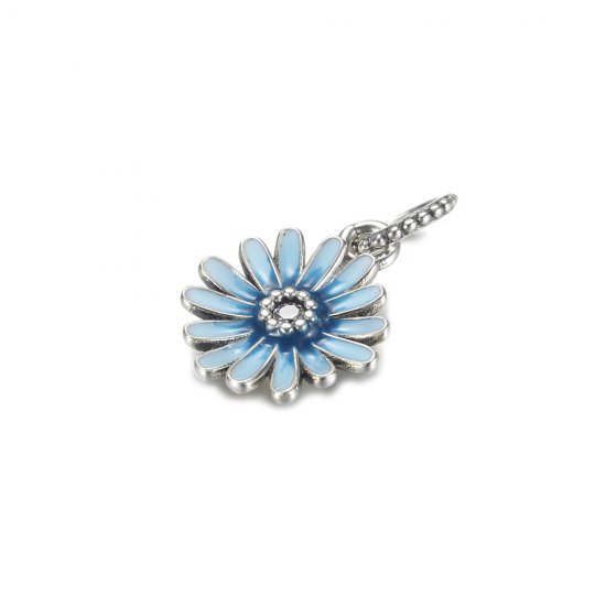 PANDORA Margarita azul colgante - P-D-3458 - Haga click en la imagen para cerrar