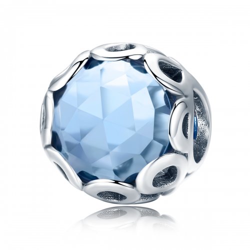 Charm estilo Pandora de plata con símbolo infinito - SCC755
