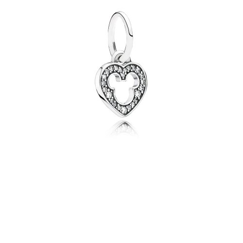 Charm Disney, silueta de Mickey PANDORA