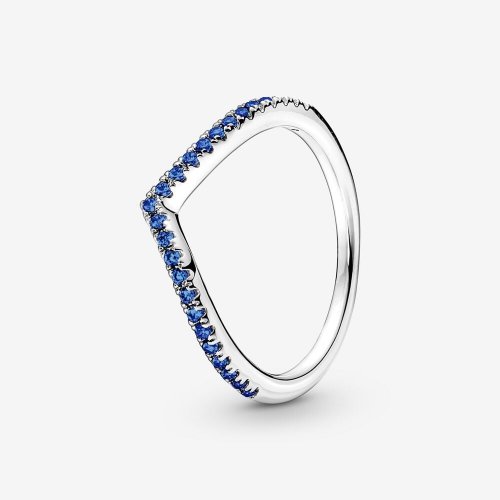 Anillo Pandora Deseo Reluciente Azul - 196316C02