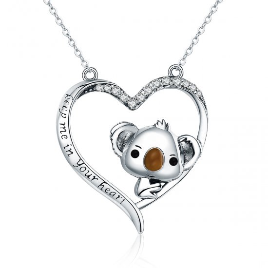 Collar de hada encantador de estilo Pandora en plata - SCN256 - Haga click en la imagen para cerrar