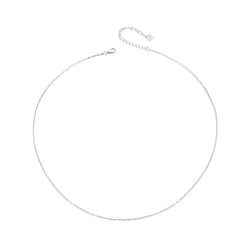 Cadena básica con purpurina fina estilo PANDORA - BSA006