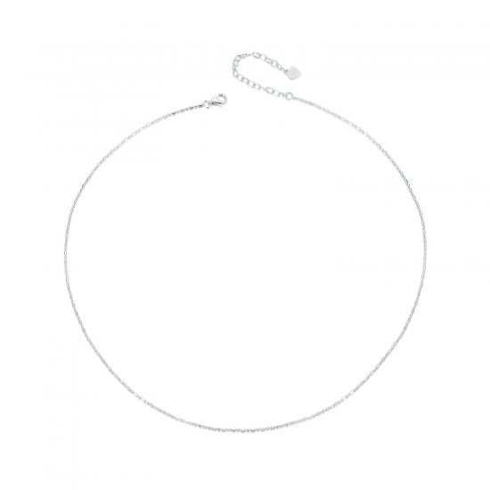 Cadena básica con purpurina fina estilo PANDORA - BSA006 - Haga click en la imagen para cerrar