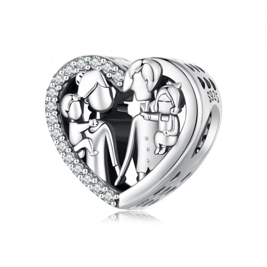 Aretes tipo aros de estilo Pandora con diseño de mapache - SCE1603 - Haga click en la imagen para cerrar