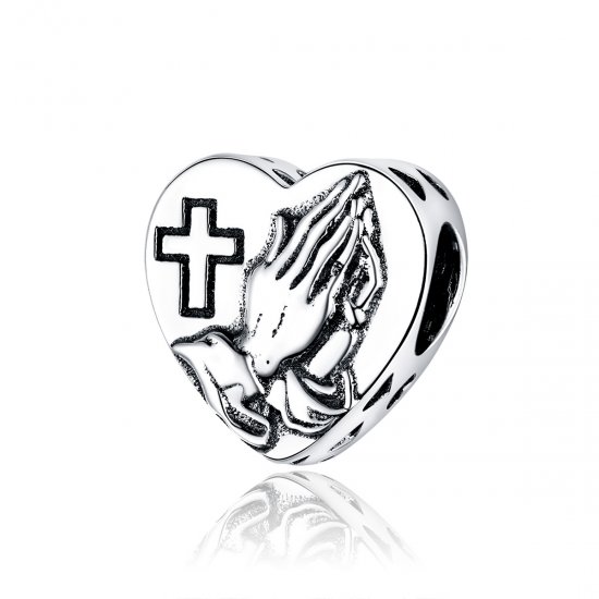 Charm de fe en plata estilo Pandora - BSC317 - Haga click en la imagen para cerrar
