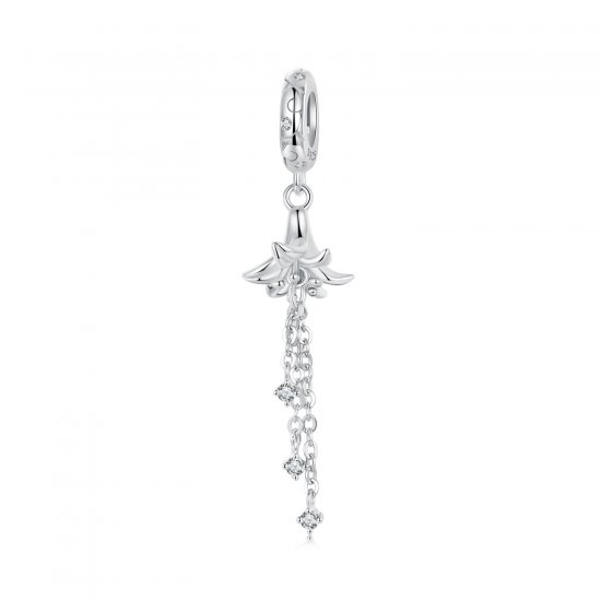 Colgante estilo PANDORA con forma de lirio - SCC2827 - Haga click en la imagen para cerrar