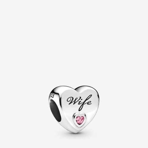 Charm PANDORA en plata de ley Amor de Esposa Corazón 798249PCZ