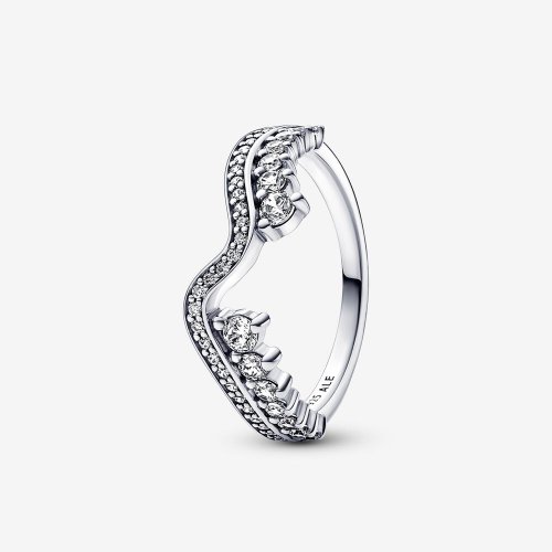 Anillo PANDORA Ondulado Asimétrico Brillante - 192543C01