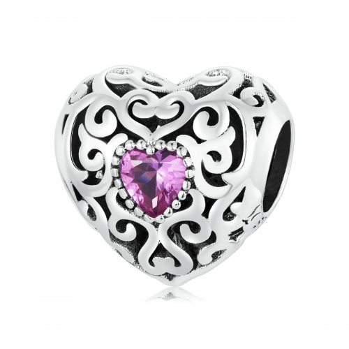 Charm de Amor con Estilo Pandora Retro - SCC2136