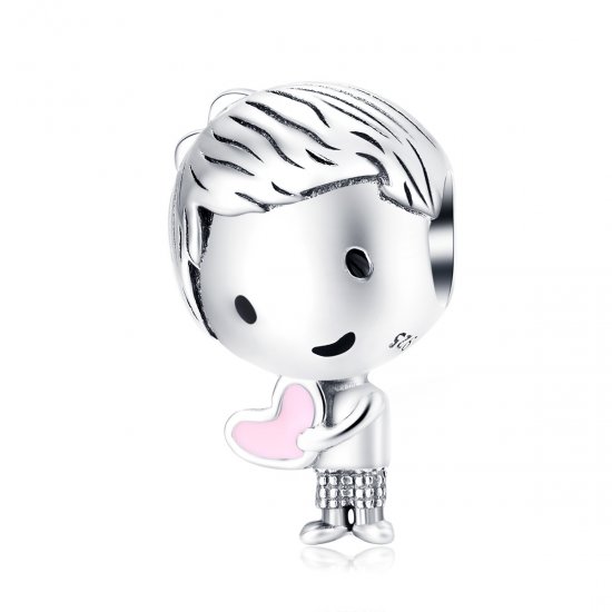 Charm de plata al estilo Pandora "Es un niño" - SCC1334 - Haga click en la imagen para cerrar