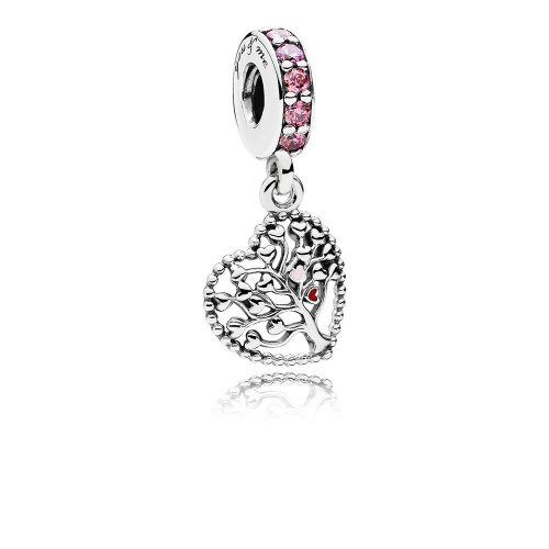 Charm colgante en plata de ley árbol de Amor - PANDORA