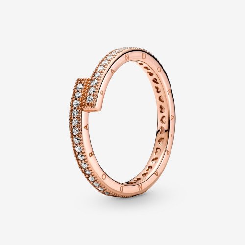 Anillo PANDORA Sparkling Overlapping - 189491C01
