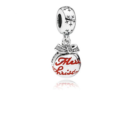 Charm colgante Adorno Feliz Navidad - PANDORA - Haga click en la imagen para cerrar