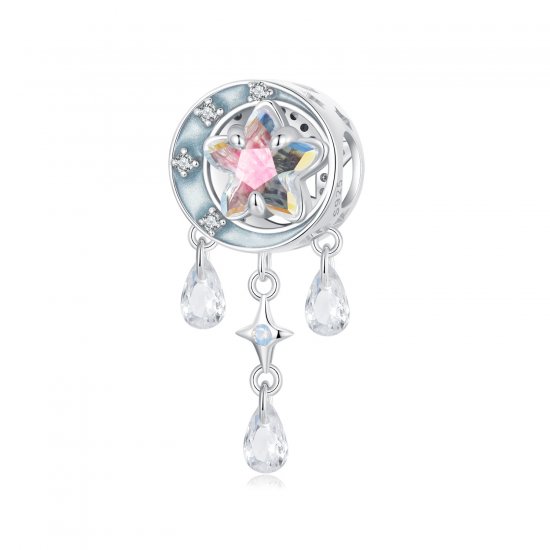 Cuentas atrapasueños estilo estrella y luna de PANDORA - BSC978 - Haga click en la imagen para cerrar