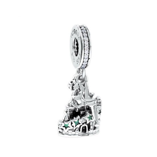 Charm Colgante Pandora Disney Park Campanita y Castillo - 798856C01 - Haga click en la imagen para cerrar