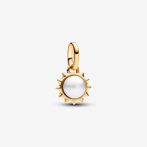 Charm Mini Colgante Sol Perla Cultivada de Agua Dulce Pandora ME - 763035C01