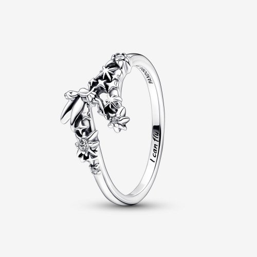 Anillo brillante PANDORA Disney Tinker Bell - 192516C01