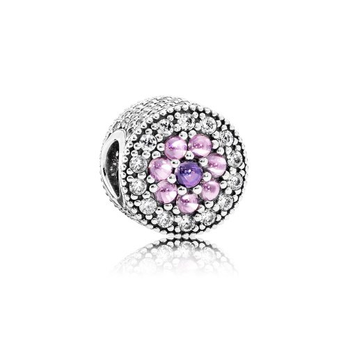 Charm Deslumbrante Floral 791820PCZMX Charms PANDORA