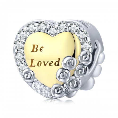 Charm de Corazón al Estilo Pandora - BSC500