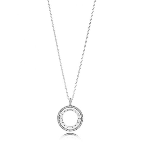 Collar PANDORA Corazones girando 397410CZ - Haga click en la imagen para cerrar