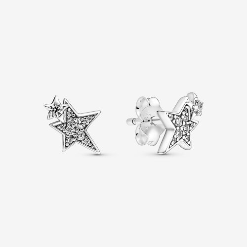 Pendientes de Estrella Asimétricos Brillantes PANDORA - 290012C01