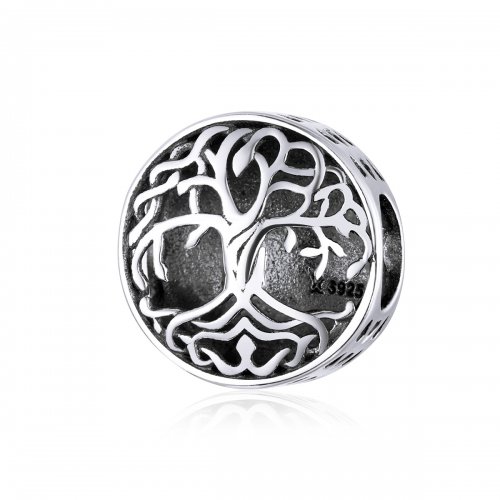Pulsera de plata con amuleto de árbol de la vida estilo Pandora - SCC1457