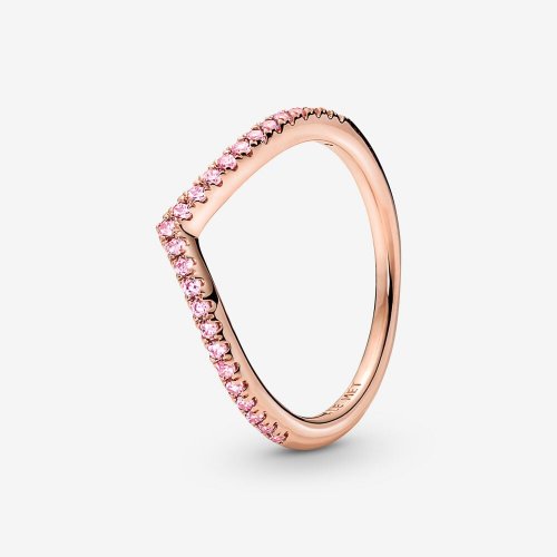 Anillo Pandora Deseo Reluciente Rosa - 186316C02