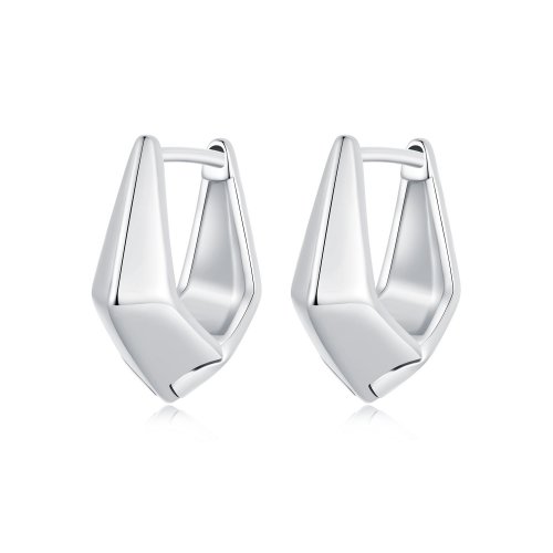 Pendientes geométricos exquisitos estilo PANDORA - SCE1704
