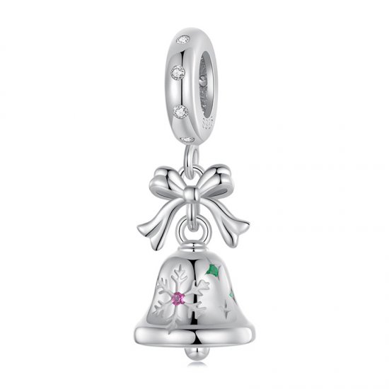 Colgante de campana navideña estilo PANDORA - BSC1067 - Haga click en la imagen para cerrar