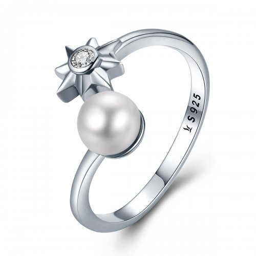Anillo abierto estilo Pandora Blooming Moment - VSR099