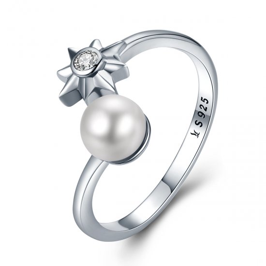 Anillo abierto estilo Pandora Blooming Moment - VSR099 - Haga click en la imagen para cerrar
