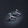 Aretes estilo Pandora Star Track - BSE457