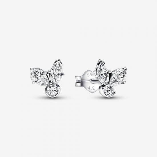 Pendientes de botón PANDORA Sparkling Herbarium Cluster - 292406C01 - Haga click en la imagen para cerrar