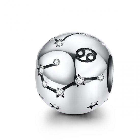 Charm de cáncer de plata estilo Pandora - SCC1218-4 - Haga click en la imagen para cerrar