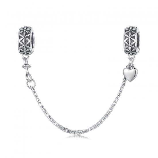 Pendientes de botón estilo Pandora con diseño de gato lunar - SCE1609 - Haga click en la imagen para cerrar