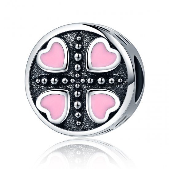 Charm estilo Pandora de amor rosa - SCC157 - Haga click en la imagen para cerrar