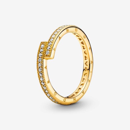 Anillo Pandora Superpuesto Brillante - 169491C01
