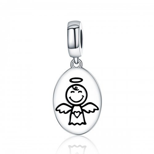 Pandora Style Plata Pérdida de Bebé Miscarriage Dangle - SCC328