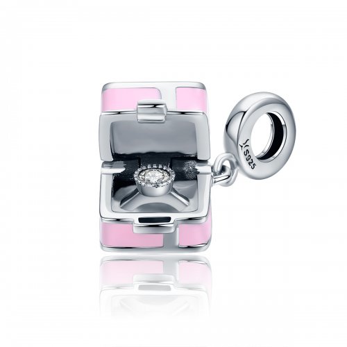 Pulsera de Plata con Encanto de Estilo Pandora para Matrimonio - SCC549