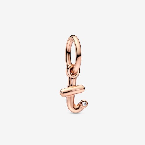 Pulsera colgante PANDORA con letra T en forma de guión - 782469C01