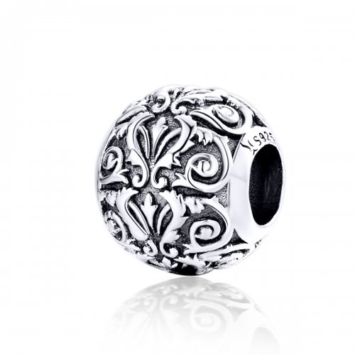 Estilo Pandora Plata Encanto de Estilo Corte Real - SCC1179