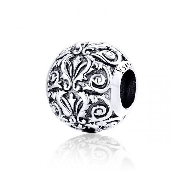 Estilo Pandora Plata Encanto de Estilo Corte Real - SCC1179 - Haga click en la imagen para cerrar