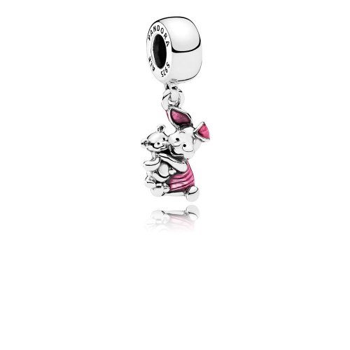 Charm colgante en plata de ley Piglet - PANDORA